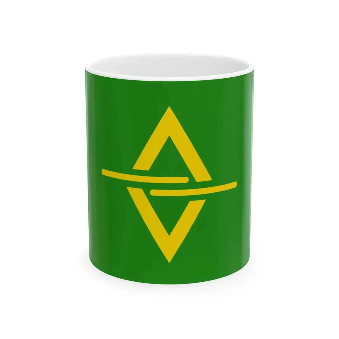 Flag of Takachiho Miyazaki (Japan) White Coffee Mug 11oz - Go Mug Yourself