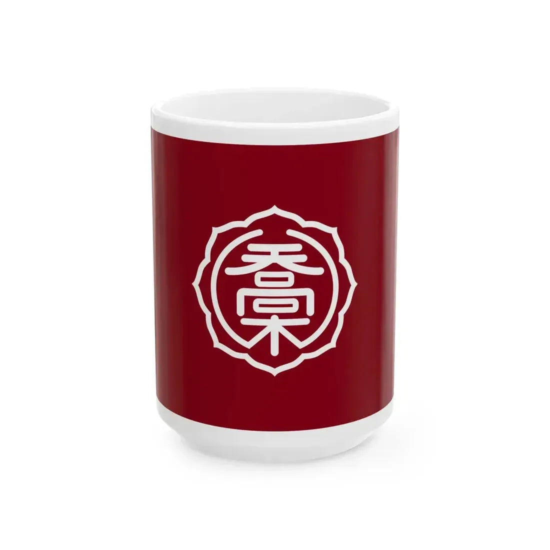 Flag of Takagi Nagano (Japan) White Coffee Mug 15oz - Go Mug Yourself