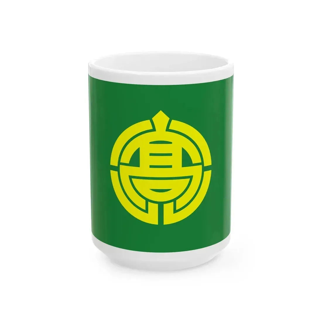 Flag of Takaharu Miyazaki (Japan) White Coffee Mug 15oz - Go Mug Yourself