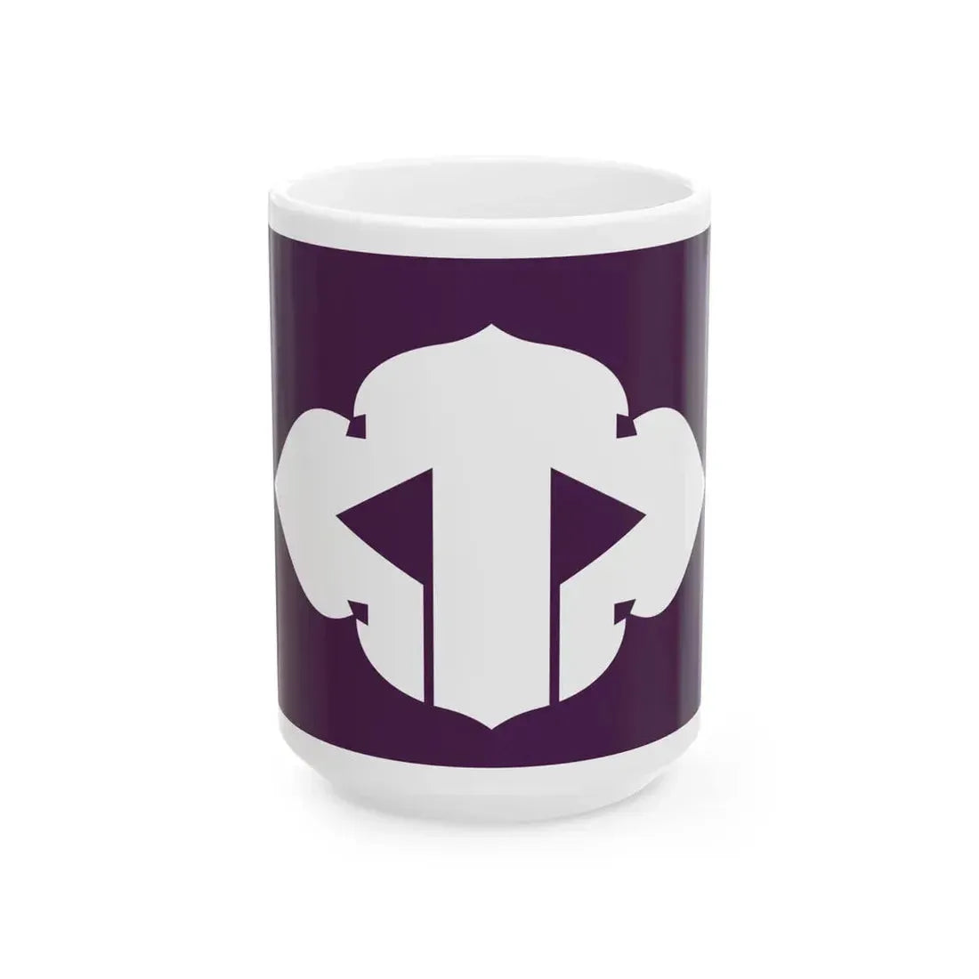 Flag of Takahashi Okayama (Japan) White Coffee Mug 15oz - Go Mug Yourself