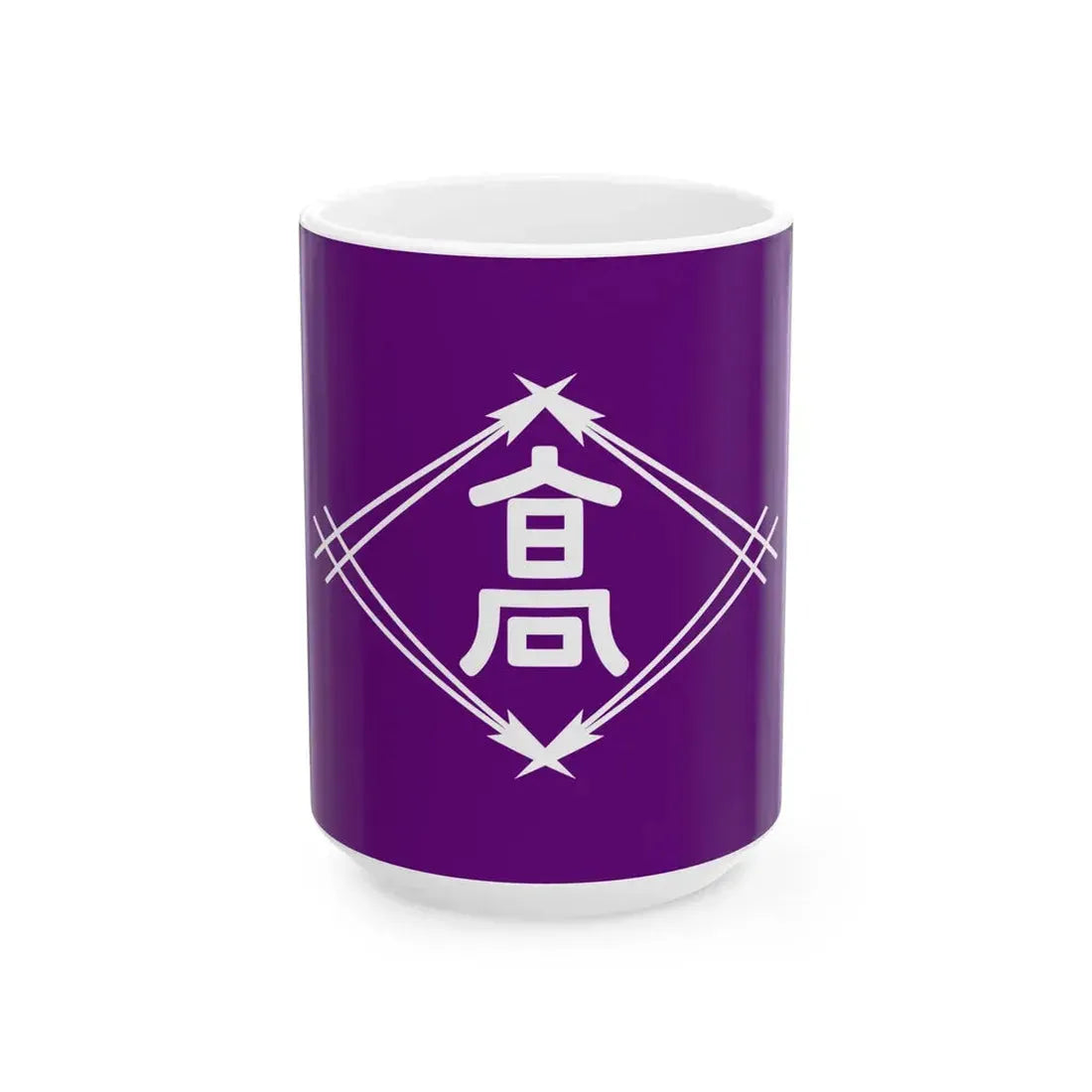 Flag of Takamatsu Kagawa (Japan) White Coffee Mug 15oz - Go Mug Yourself