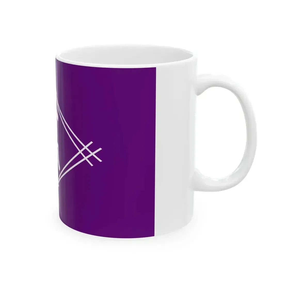 Flag of Takamatsu Kagawa (Japan) White Coffee Mug - Go Mug Yourself