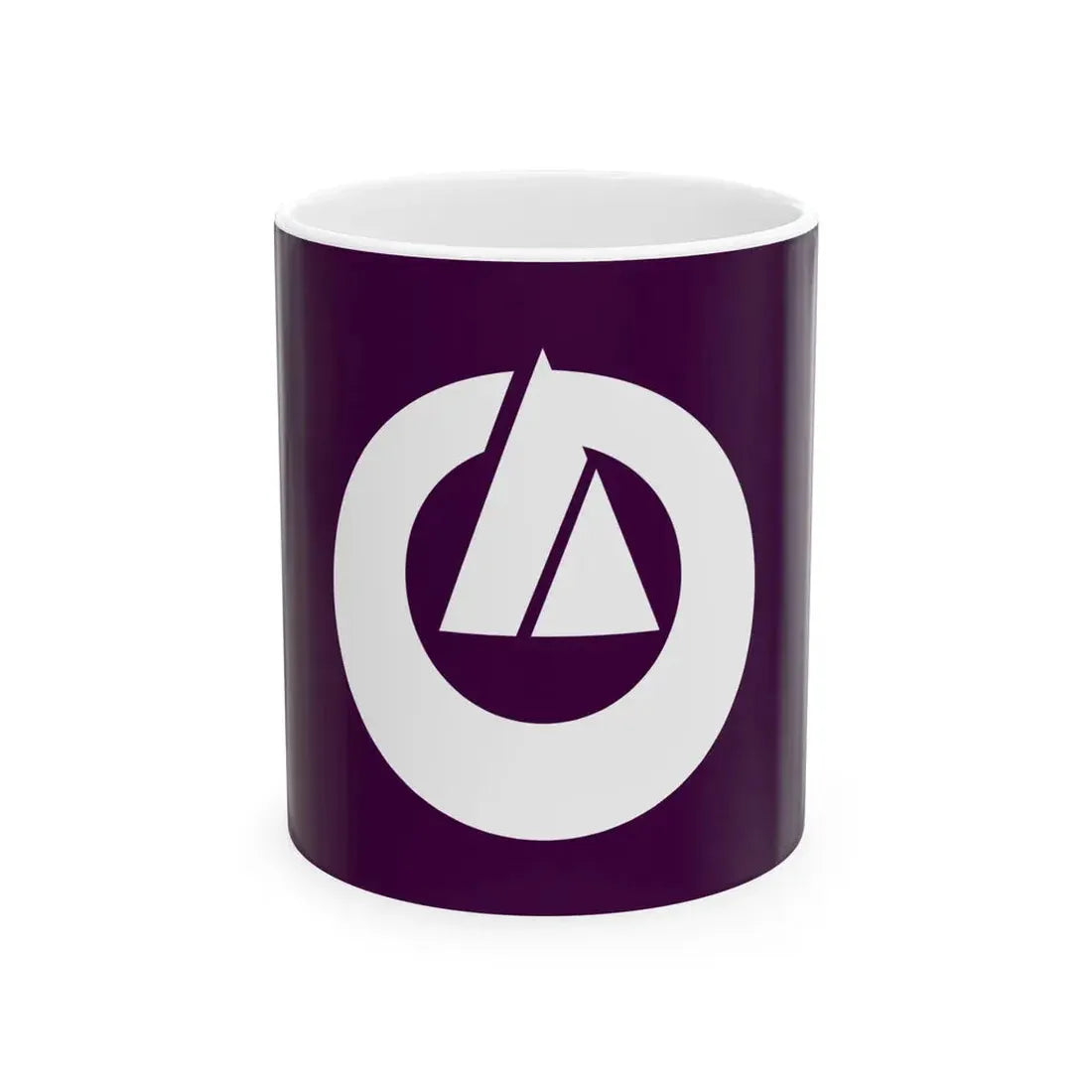 Flag of Takamori Kumamoto (Japan) White Coffee Mug 11oz - Go Mug Yourself