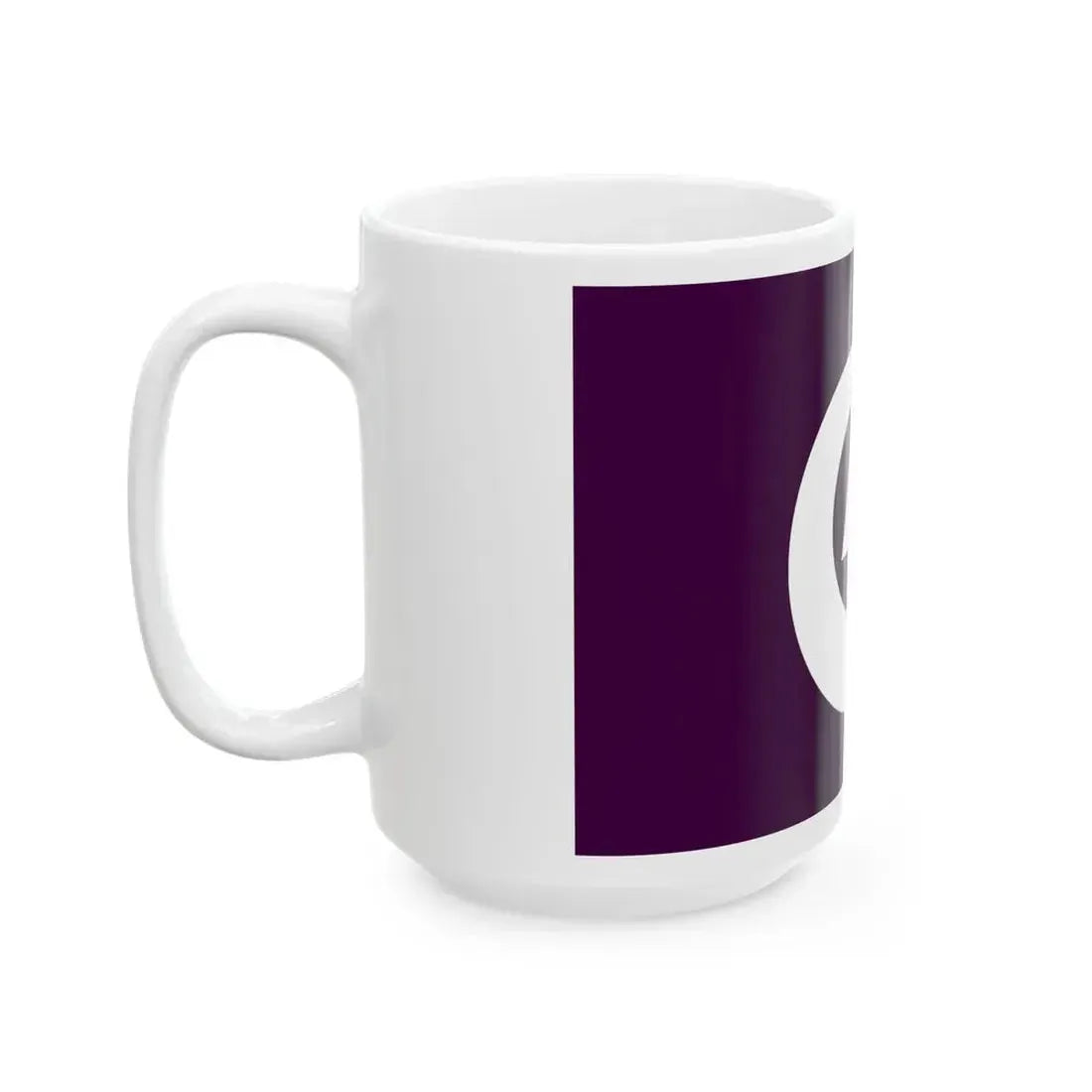 Flag of Takamori Kumamoto (Japan) White Coffee Mug - Go Mug Yourself
