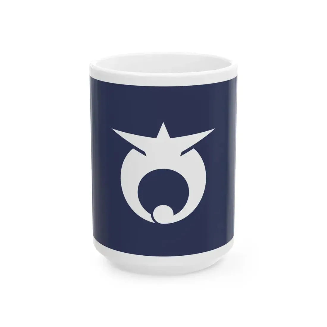 Flag of Takanezawa Tochigi (Japan) White Coffee Mug 15oz - Go Mug Yourself