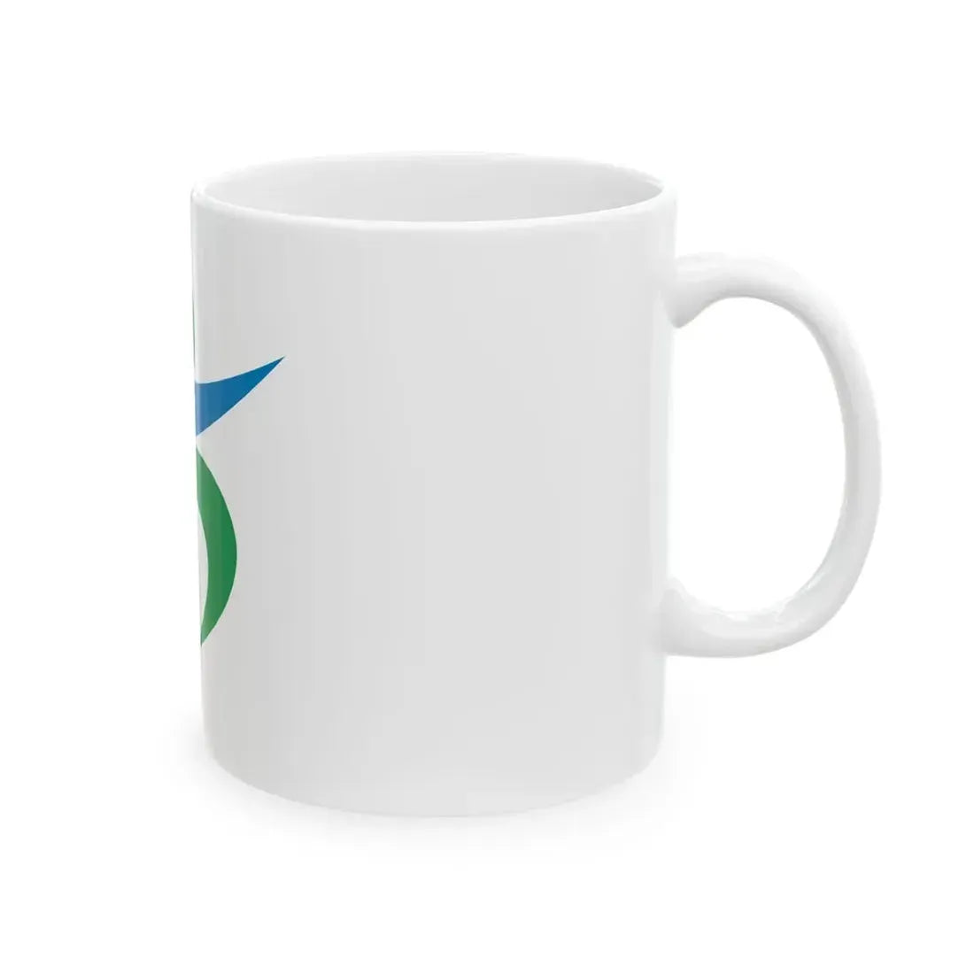 Flag of Takaoka Toyama (Japan) White Coffee Mug - Go Mug Yourself