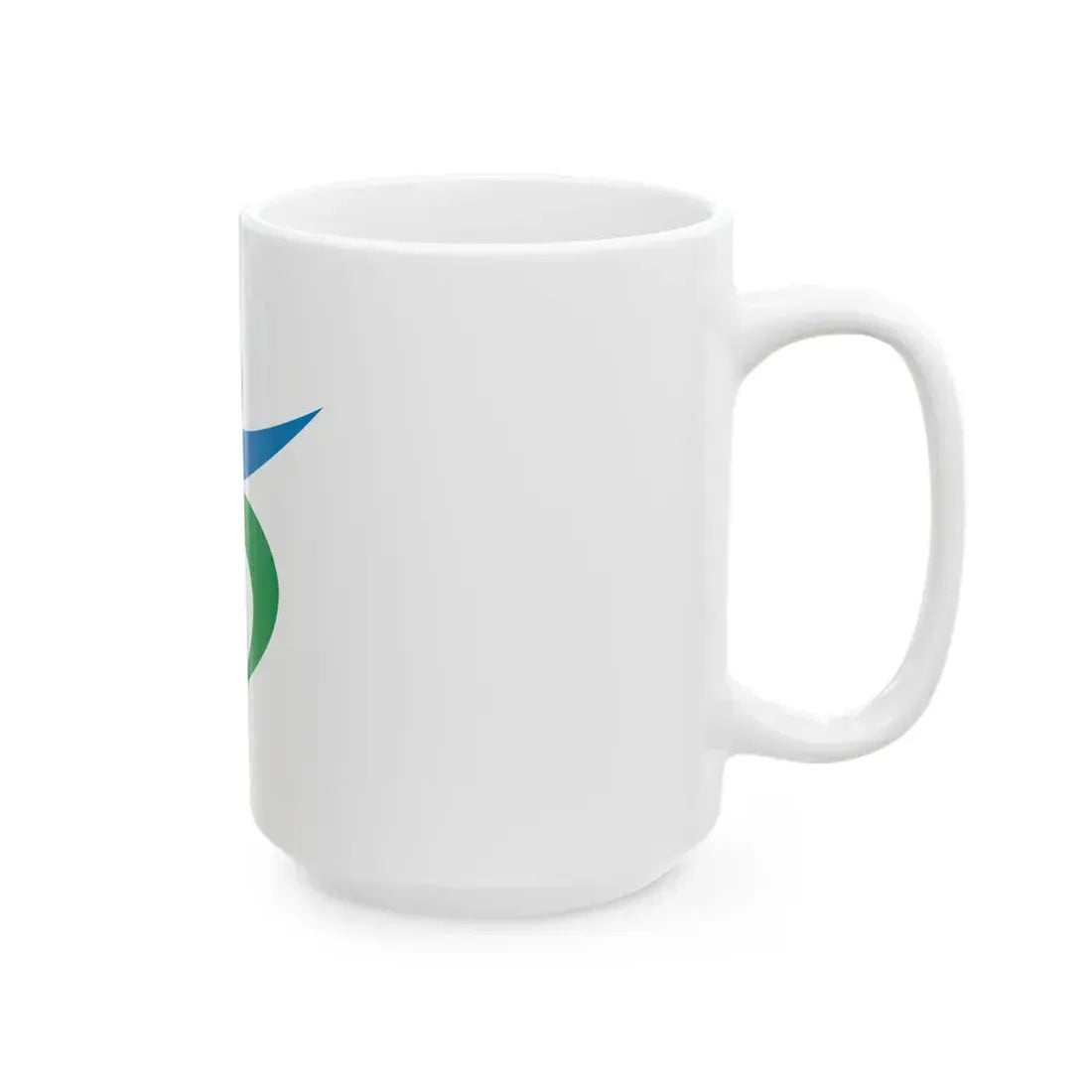 Flag of Takaoka Toyama (Japan) White Coffee Mug - Go Mug Yourself