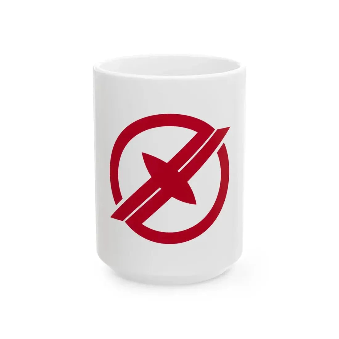 Flag of Takarazuka Hyogo (Japan) White Coffee Mug 15oz - Go Mug Yourself