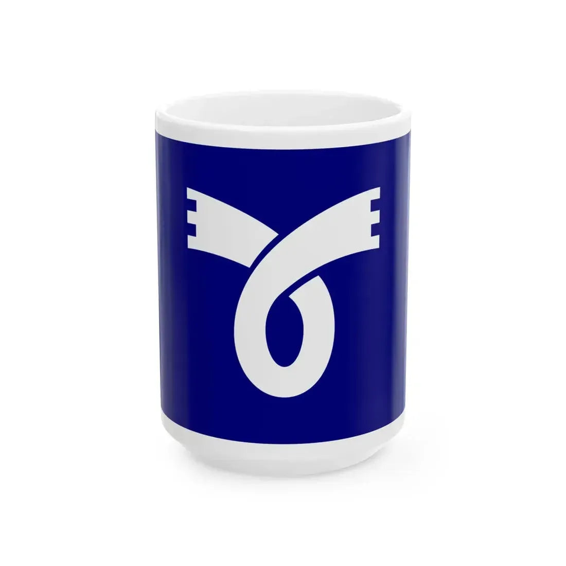 Flag of Takasu Hokkaido (Japan) White Coffee Mug 15oz - Go Mug Yourself