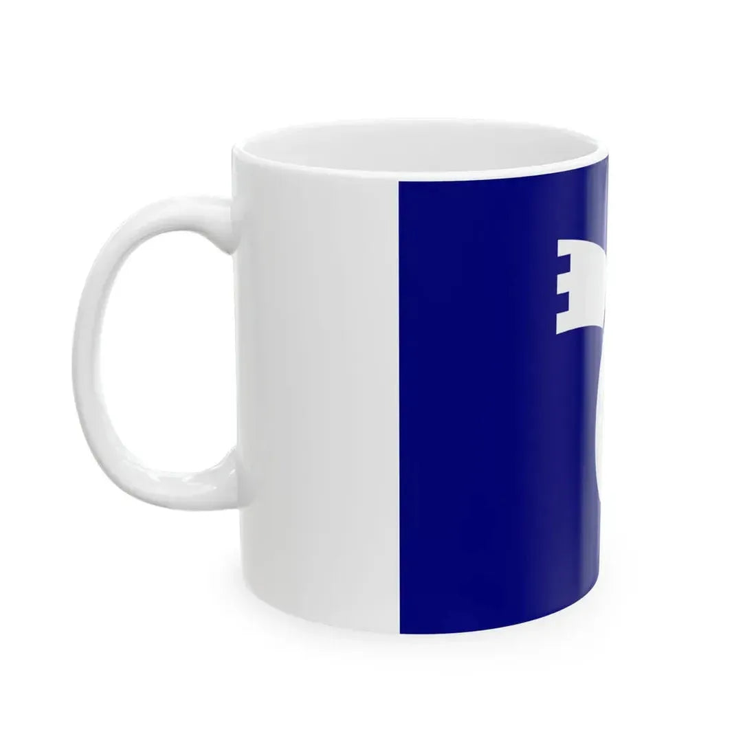 Flag of Takasu Hokkaido (Japan) White Coffee Mug - Go Mug Yourself