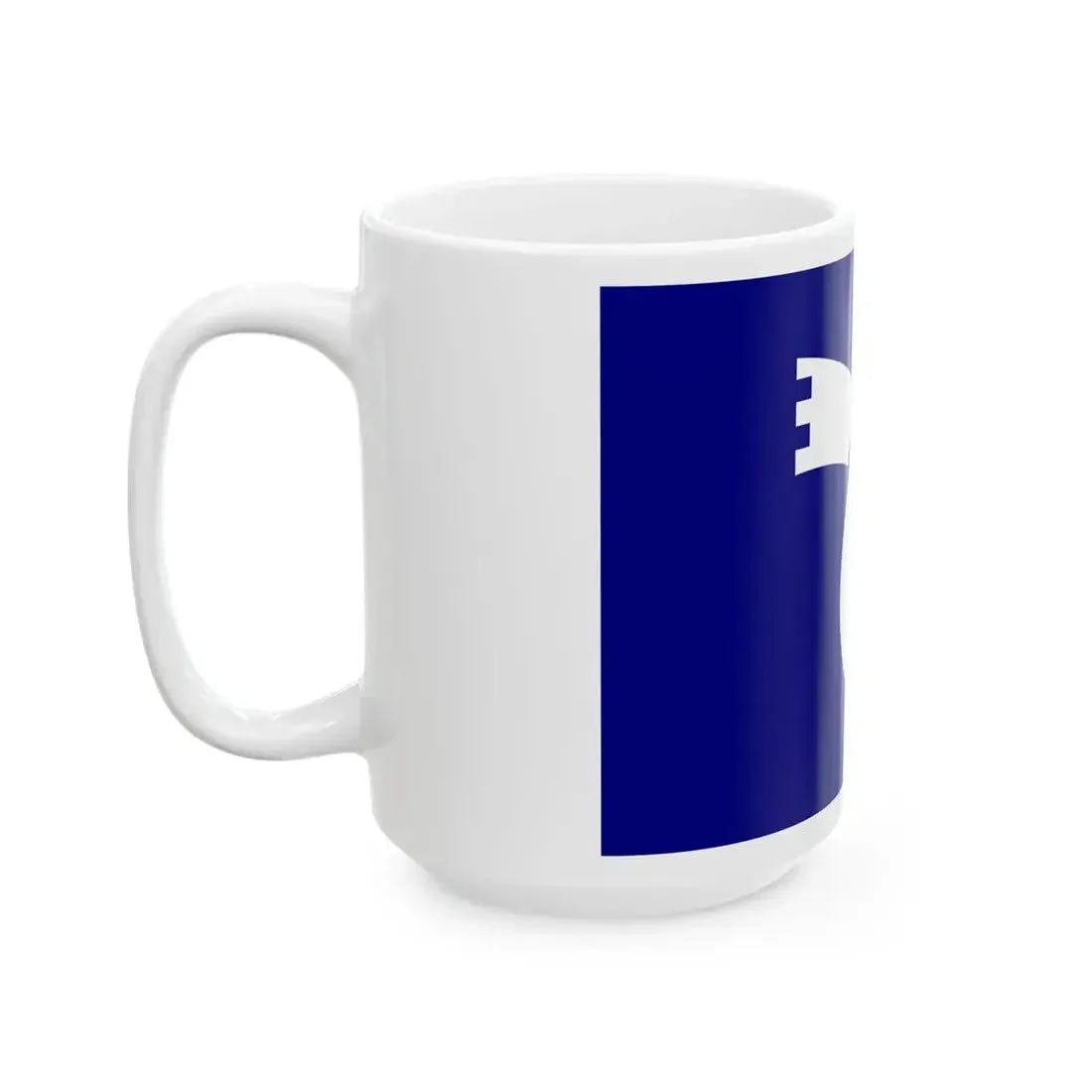 Flag of Takasu Hokkaido (Japan) White Coffee Mug - Go Mug Yourself
