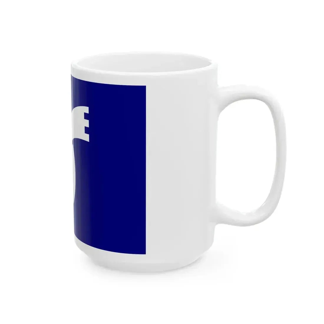 Flag of Takasu Hokkaido (Japan) White Coffee Mug - Go Mug Yourself