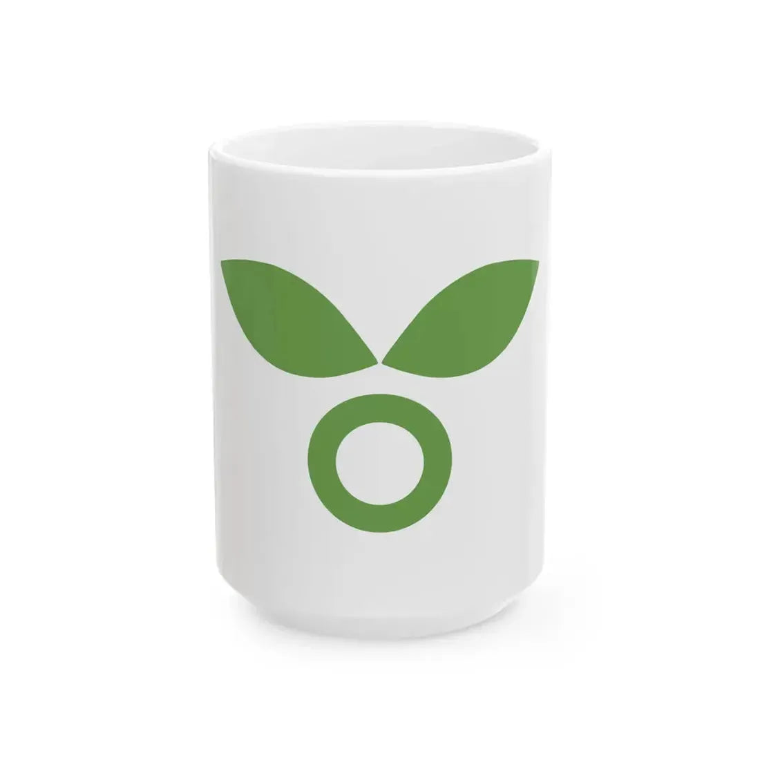 Flag of Takatsu ward (Japan) White Coffee Mug 15oz - Go Mug Yourself
