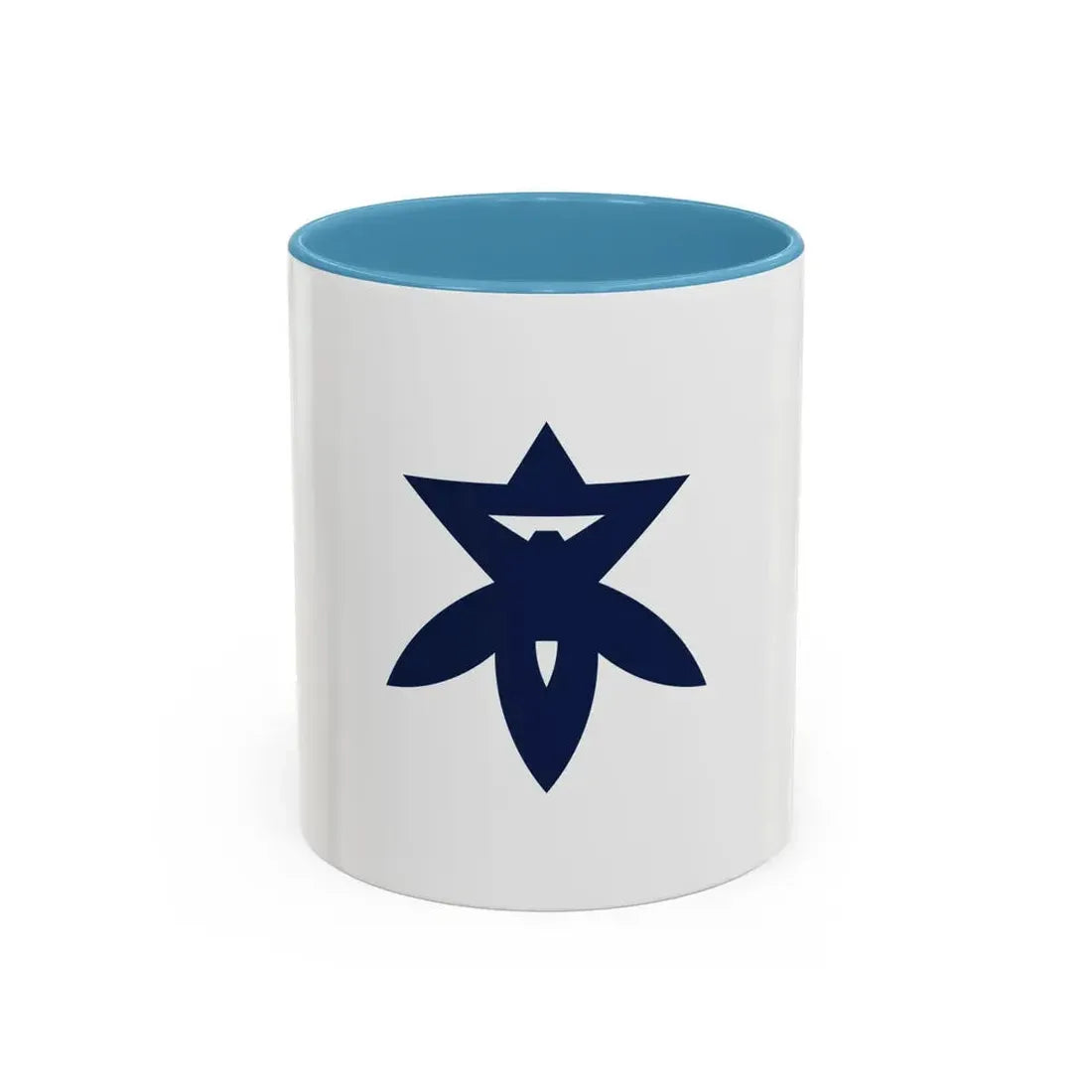 Flag of Takatsuki Osaka Japan - Accent Coffee Mug 11oz Light Blue - Go Mug Yourself