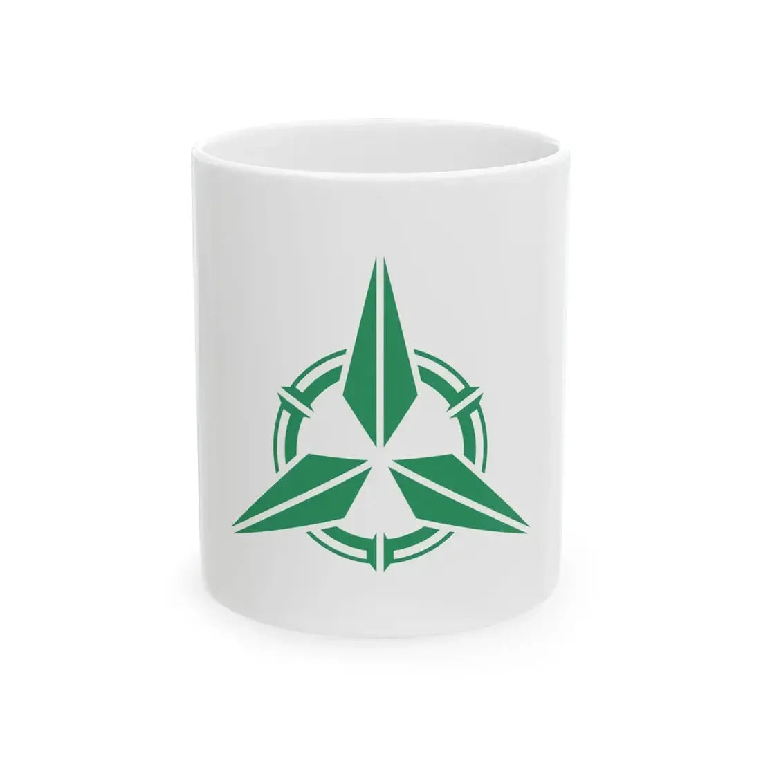 Flag of Takehara Hiroshima (Japan) White Coffee Mug 11oz - Go Mug Yourself