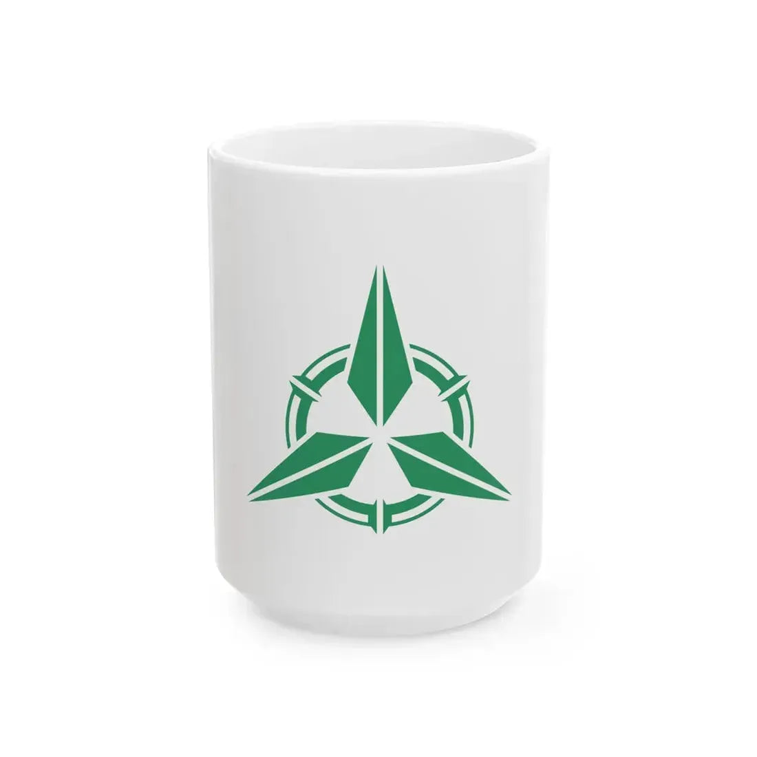 Flag of Takehara Hiroshima (Japan) White Coffee Mug 15oz - Go Mug Yourself