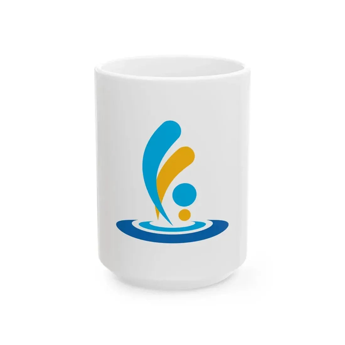 Flag of Taketa Oita (Japan) White Coffee Mug 15oz - Go Mug Yourself