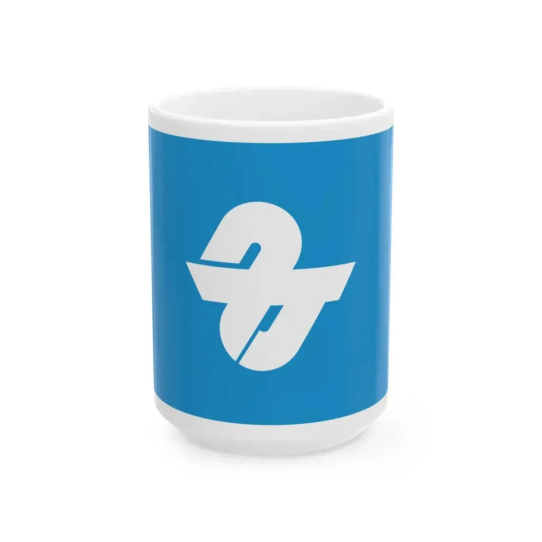 Flag of Taketoyo Aichi (Japan) White Coffee Mug 15oz - Go Mug Yourself