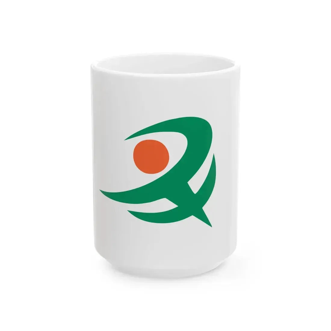Flag of Taki Mie (Japan) White Coffee Mug 15oz - Go Mug Yourself