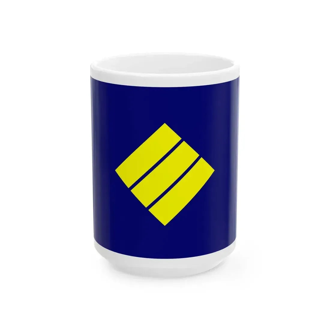 Flag of Takikawa Hokkaido (Japan) White Coffee Mug 15oz - Go Mug Yourself
