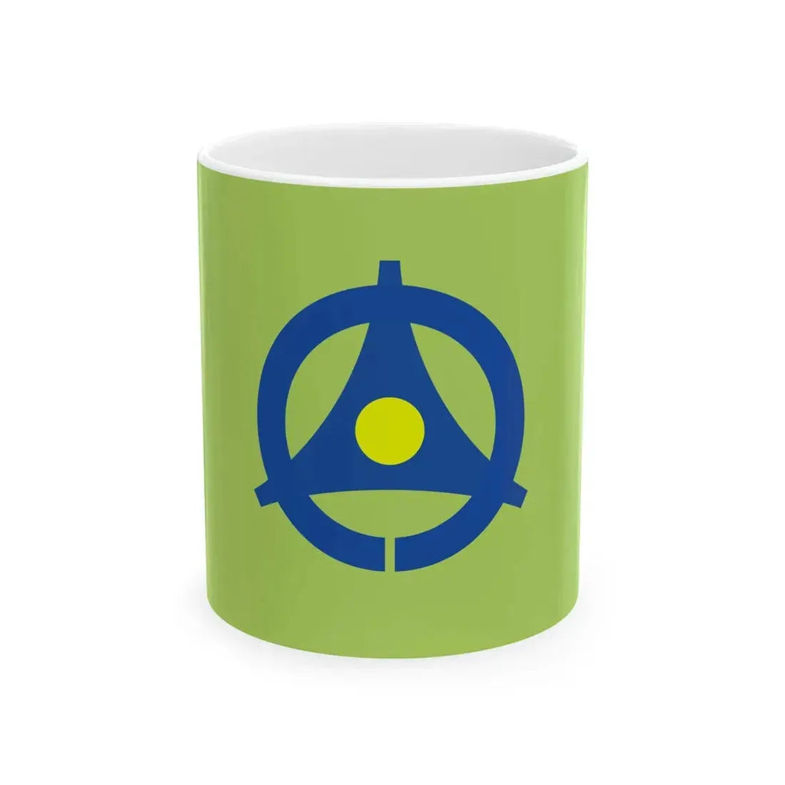Flag of Tako Chiba (Japan) White Coffee Mug 11oz - Go Mug Yourself