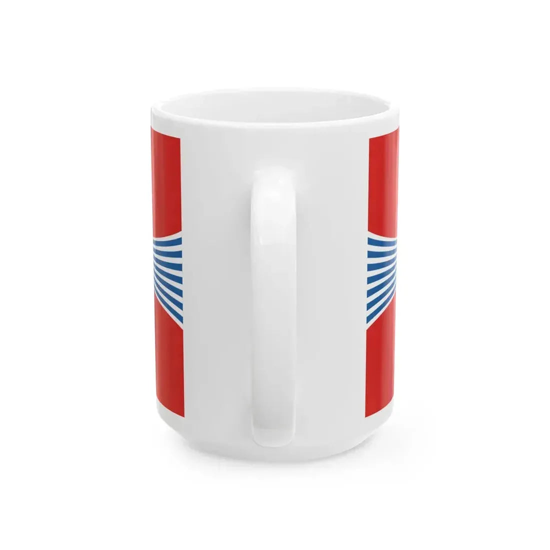 Flag of Talas Province Kyrgyzstan (Kyrgyzstan) White Coffee Mug - Go Mug Yourself