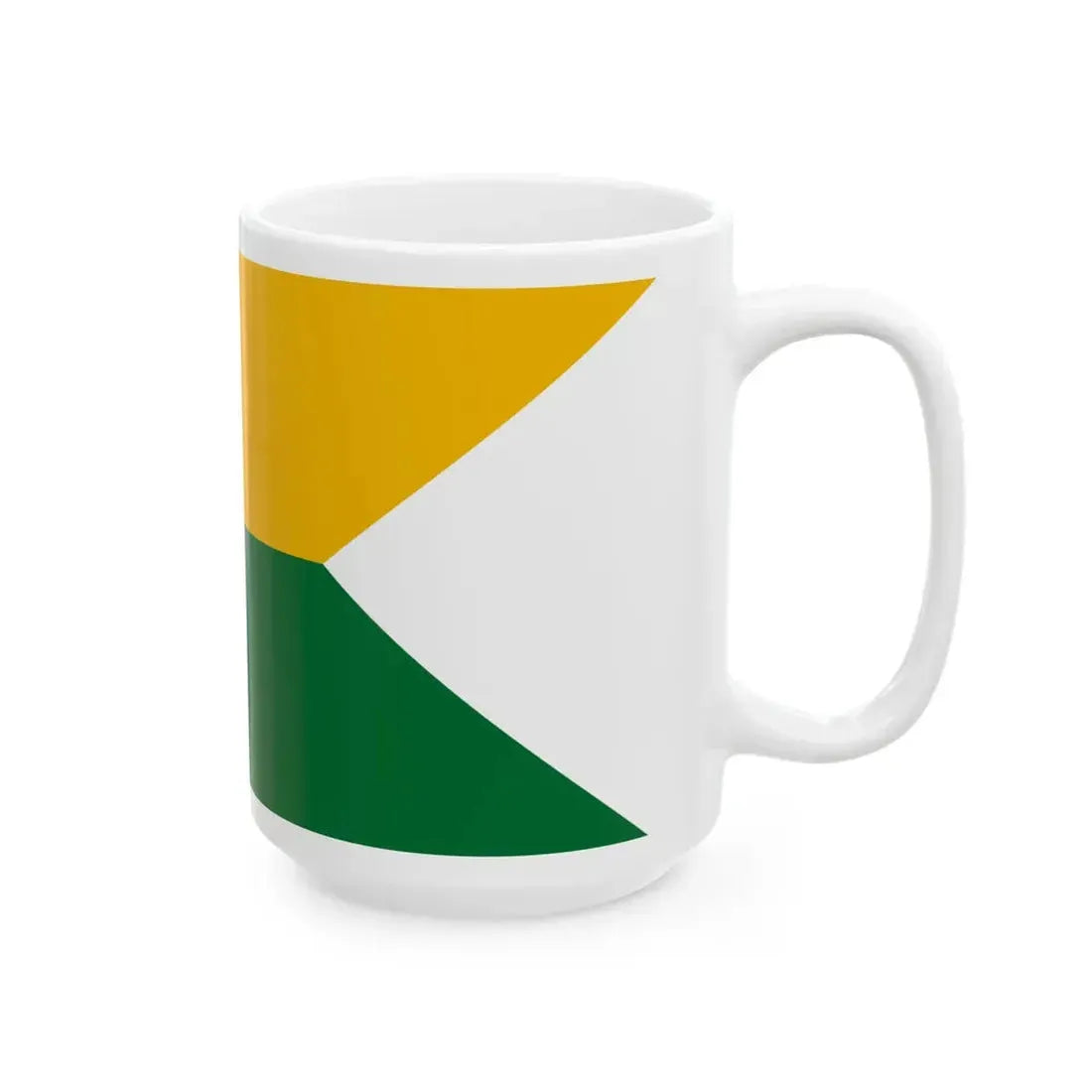 Flag of Taliandorogd (Hungary) White Coffee Mug - Go Mug Yourself