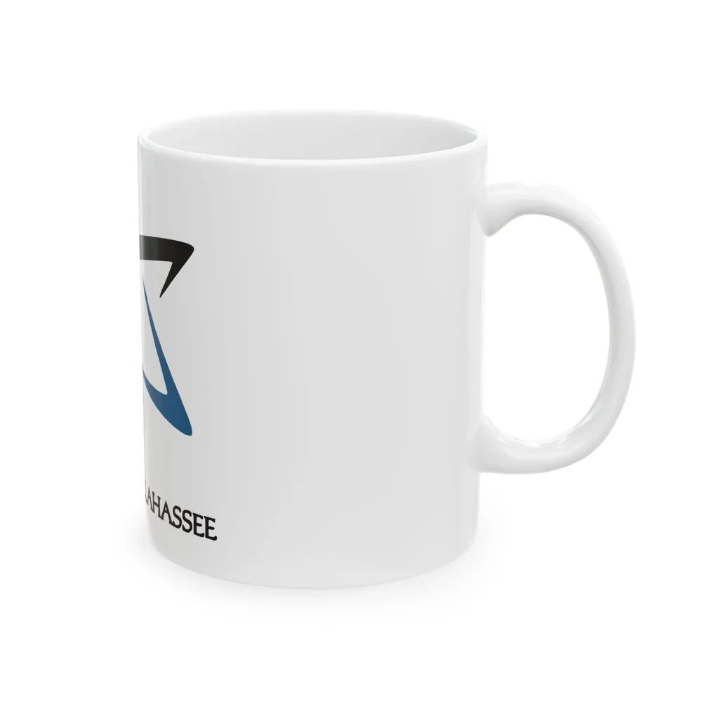 Flag of Tallahassee Florida 2002-2020 (United States) White Coffee Mug - Go Mug Yourself