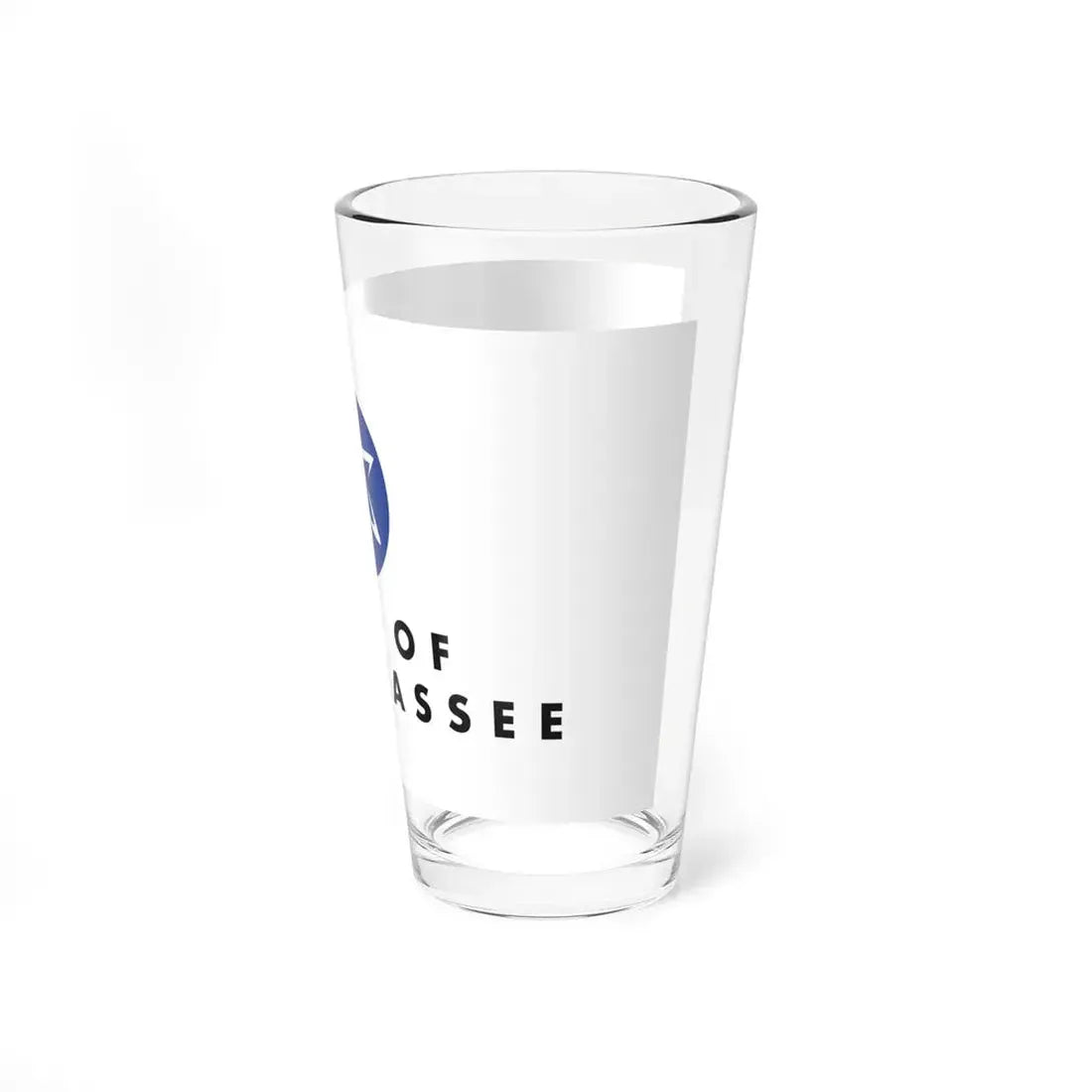 Flag of Tallahassee Florida 2020 (United States) Pint Glass 16oz - Go Mug Yourself