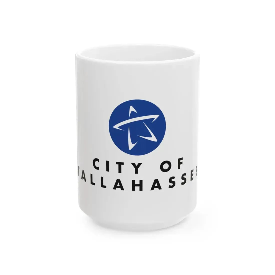 Flag of Tallahassee Florida 2020 (United States) White Coffee Mug 15oz - Go Mug Yourself