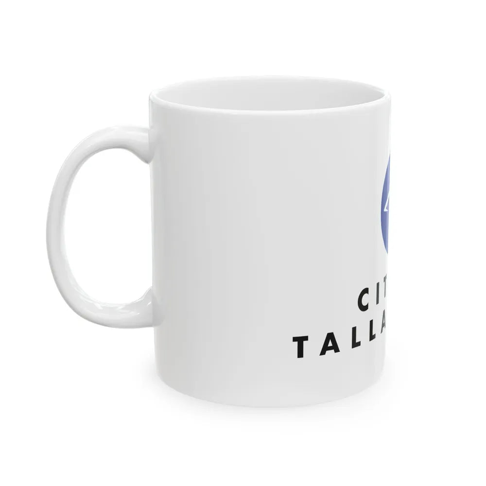 Flag of Tallahassee Florida 2020 (United States) White Coffee Mug - Go Mug Yourself