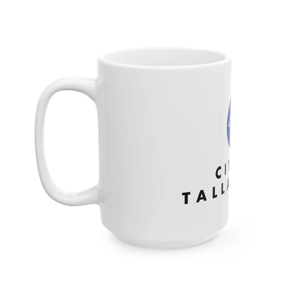 Flag of Tallahassee Florida 2020 (United States) White Coffee Mug - Go Mug Yourself