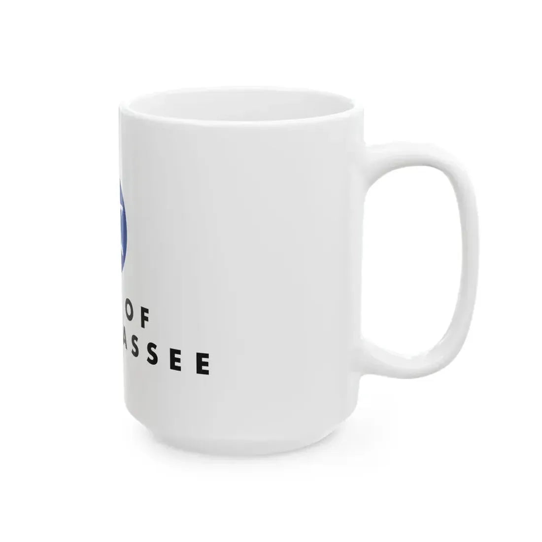 Flag of Tallahassee Florida 2020 (United States) White Coffee Mug - Go Mug Yourself