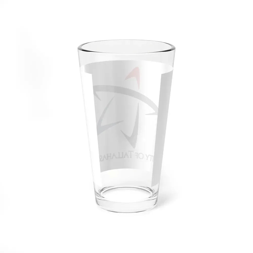 Flag of Tallahassee, Florida - Pint Glass 16oz - Go Mug Yourself