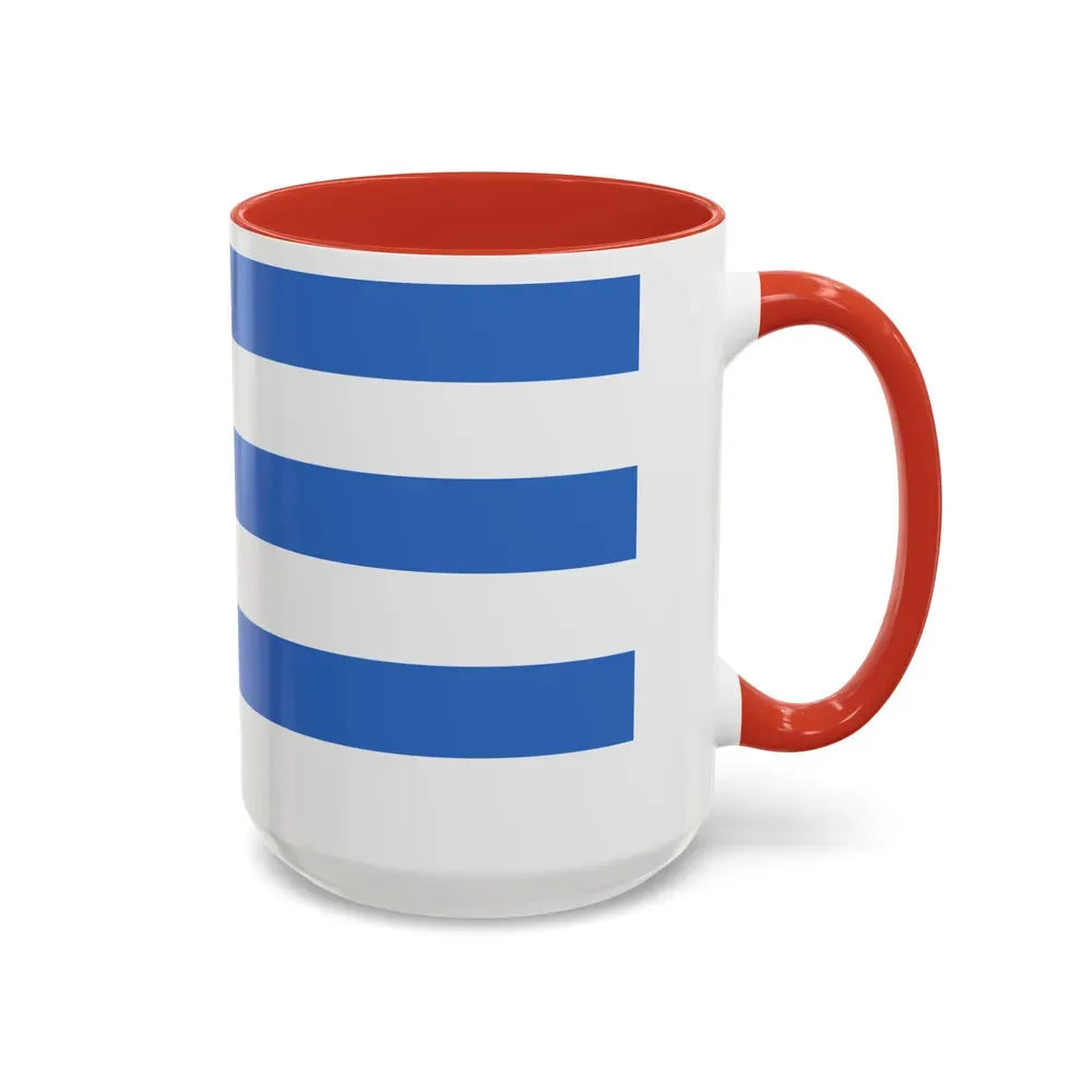 Flag of Tallinn Estonia - Accent Coffee Mug - Go Mug Yourself