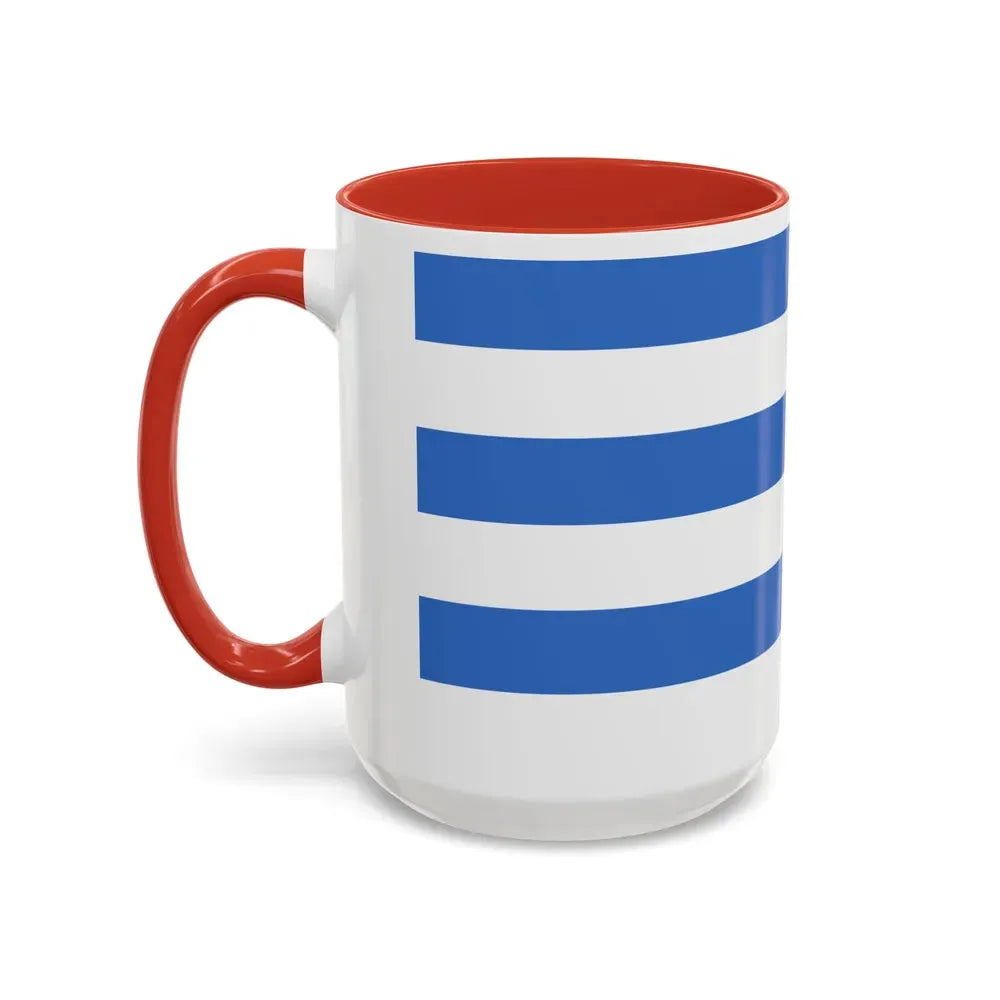 Flag of Tallinn Estonia - Accent Coffee Mug - Go Mug Yourself