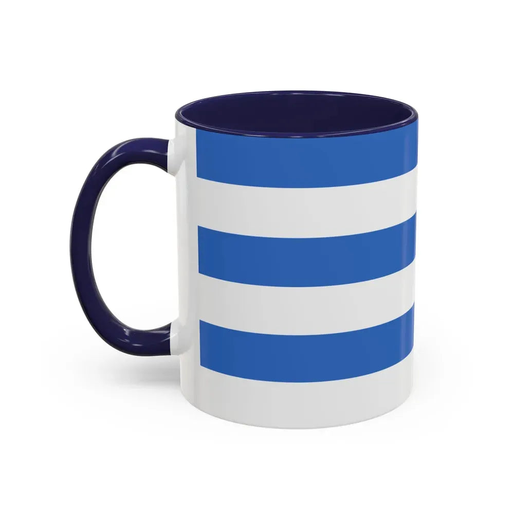 Flag of Tallinn Estonia - Accent Coffee Mug - Go Mug Yourself
