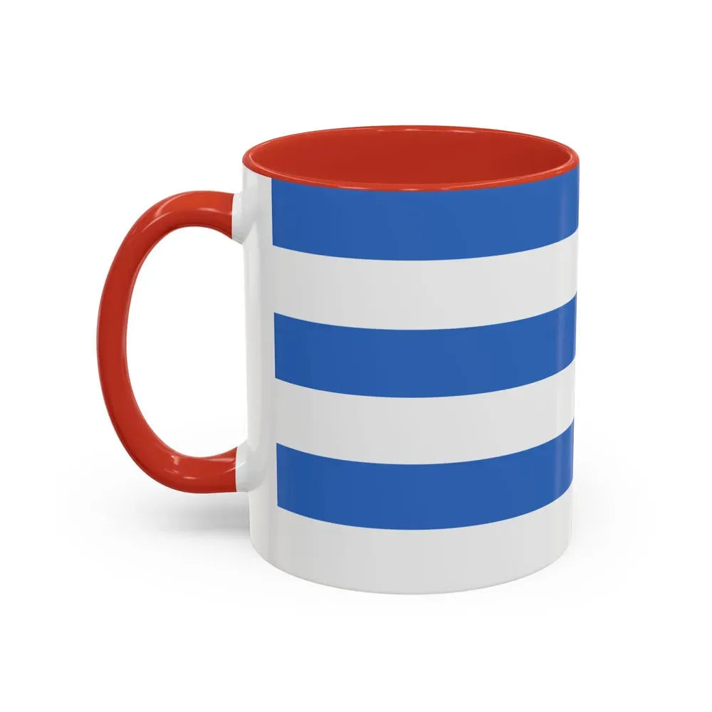 Flag of Tallinn Estonia - Accent Coffee Mug - Go Mug Yourself