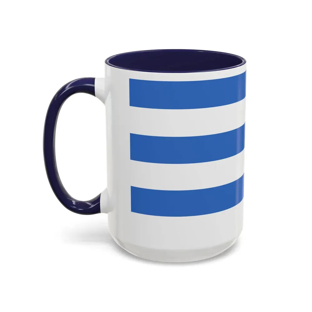 Flag of Tallinn Estonia - Accent Coffee Mug - Go Mug Yourself