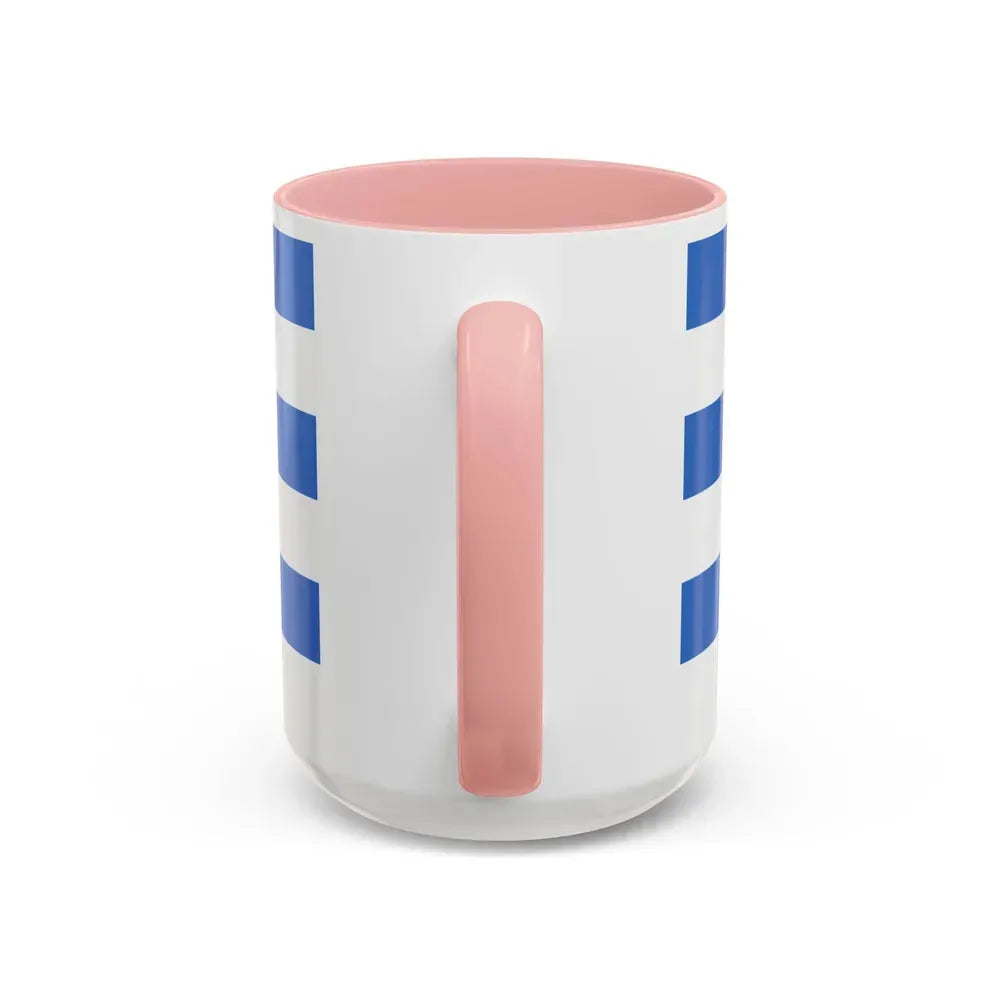 Flag of Tallinn Estonia - Accent Coffee Mug - Go Mug Yourself