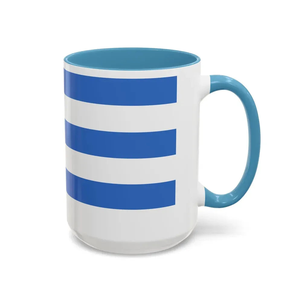 Flag of Tallinn Estonia - Accent Coffee Mug - Go Mug Yourself