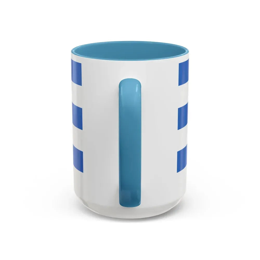Flag of Tallinn Estonia - Accent Coffee Mug - Go Mug Yourself