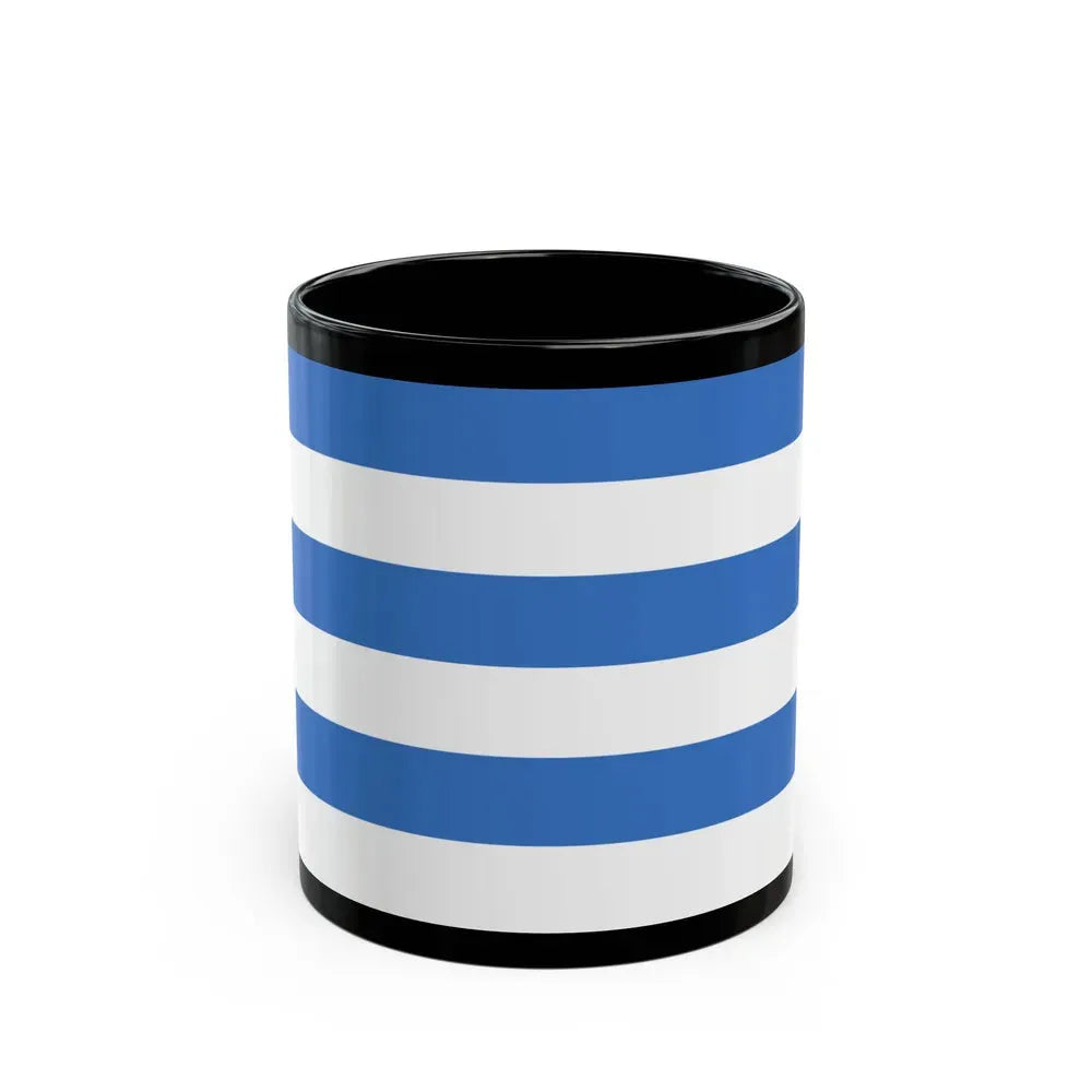 Flag of Tallinn Estonia - Black Coffee Mug 11oz - Go Mug Yourself