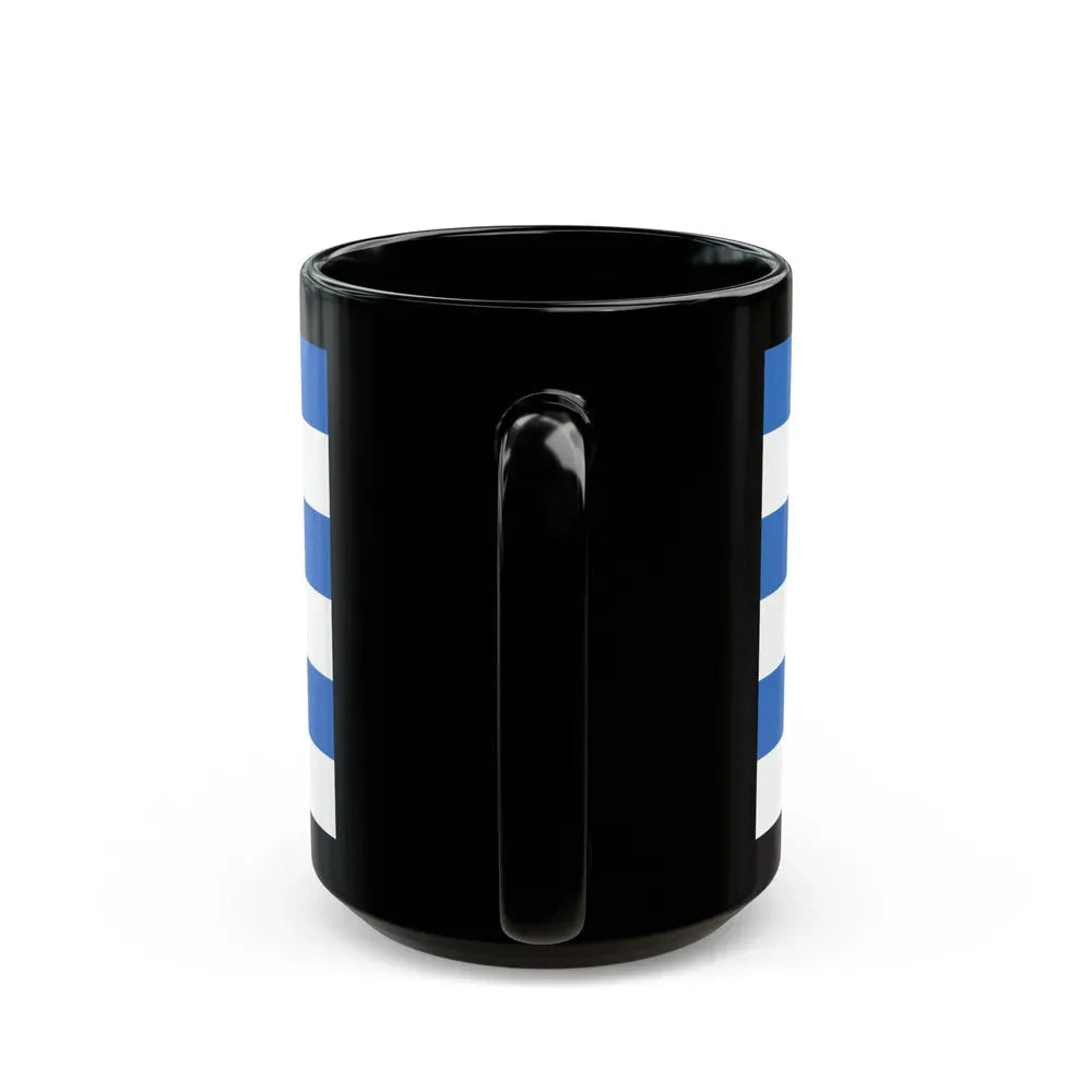 Flag of Tallinn Estonia - Black Coffee Mug - Go Mug Yourself