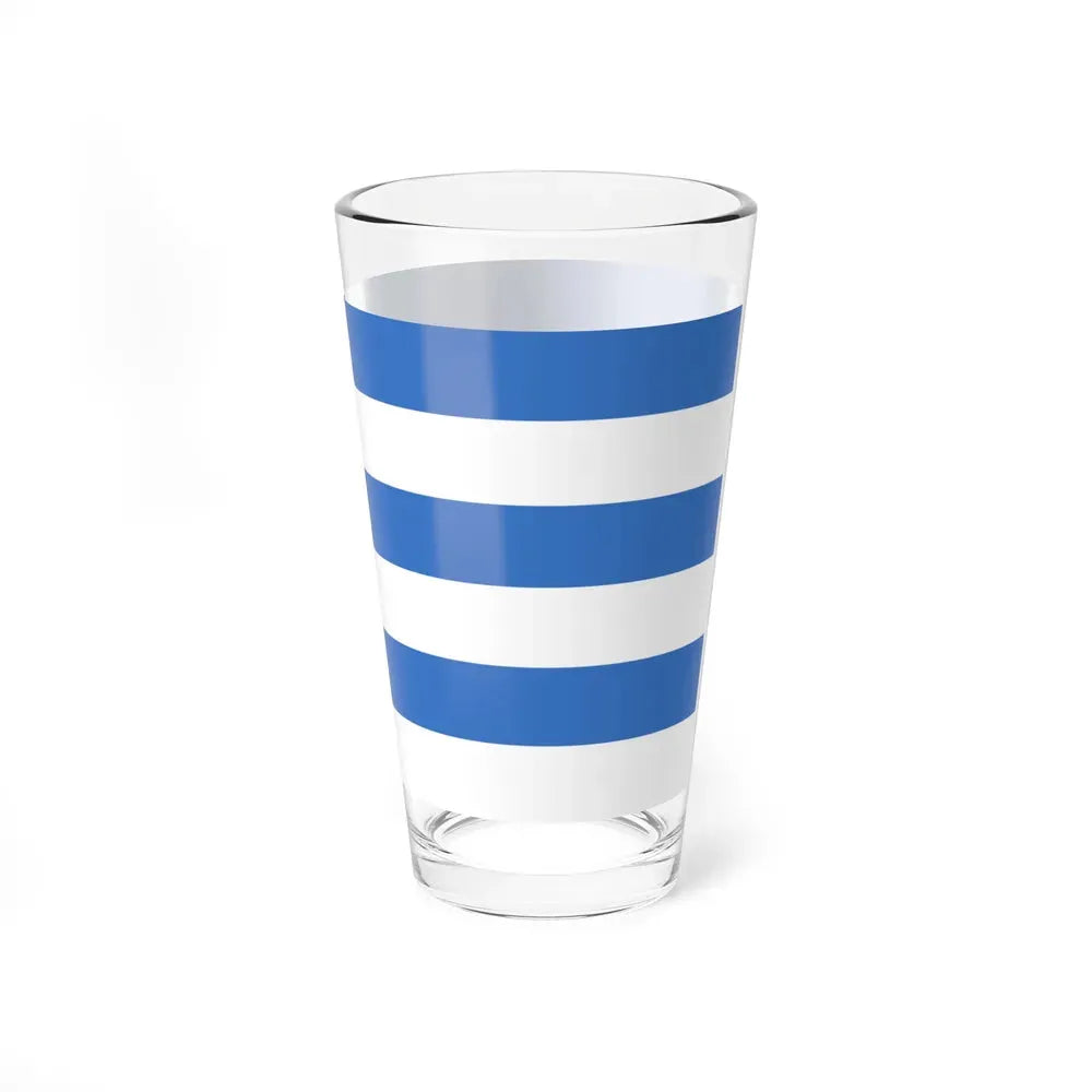 Flag of Tallinn Estonia - Pint Glass 16oz - Go Mug Yourself