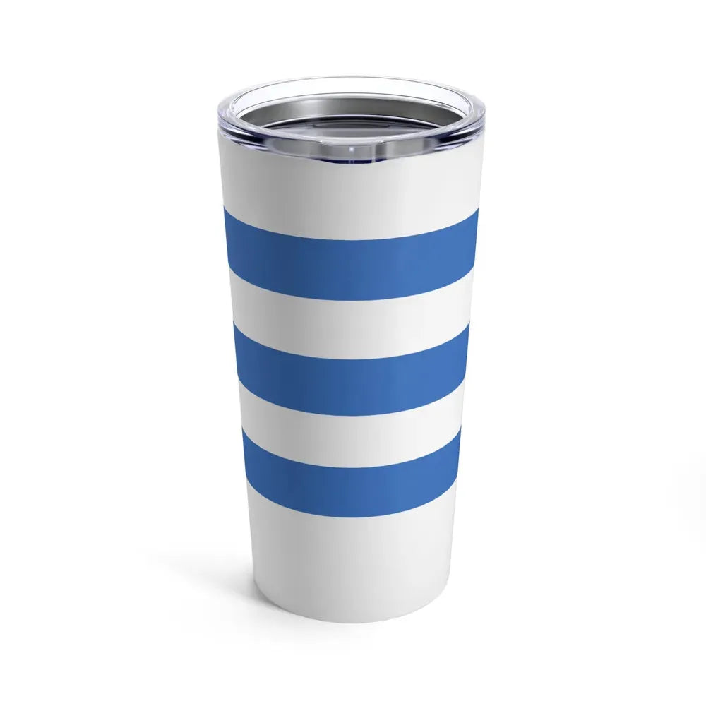 Flag of Tallinn Estonia - Tumbler 20oz - Go Mug Yourself