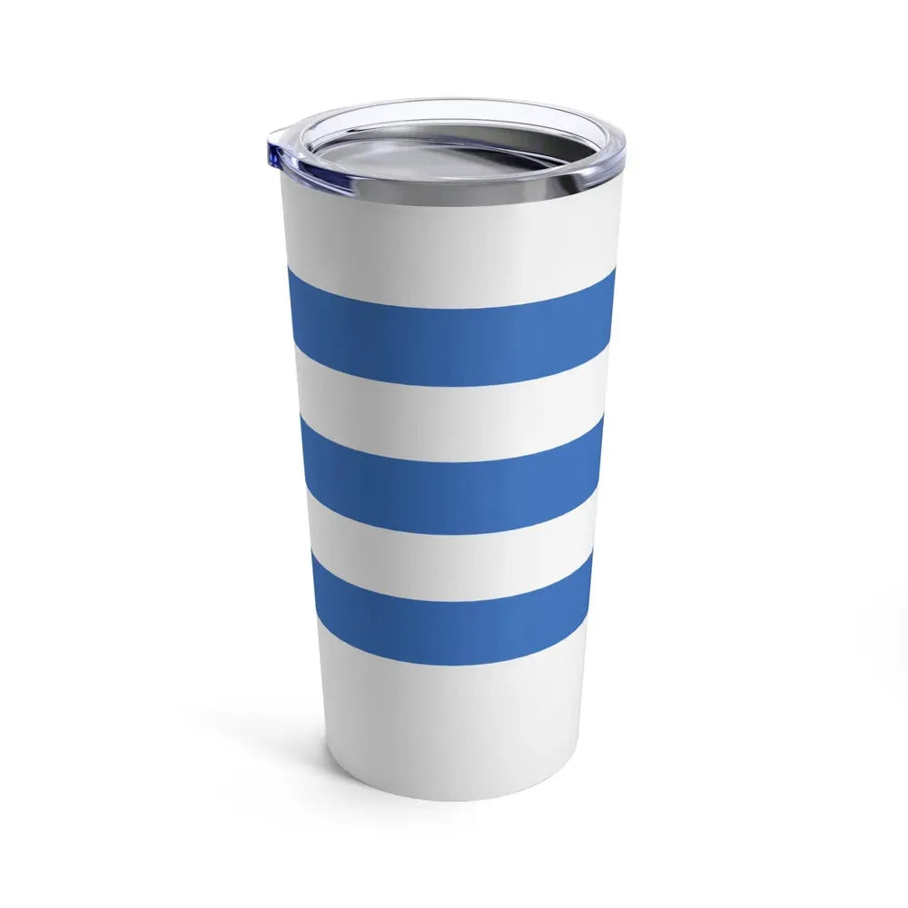 Flag of Tallinn Estonia - Tumbler 20oz - Go Mug Yourself