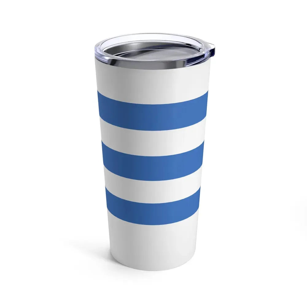 Flag of Tallinn Estonia - Tumbler 20oz - Go Mug Yourself