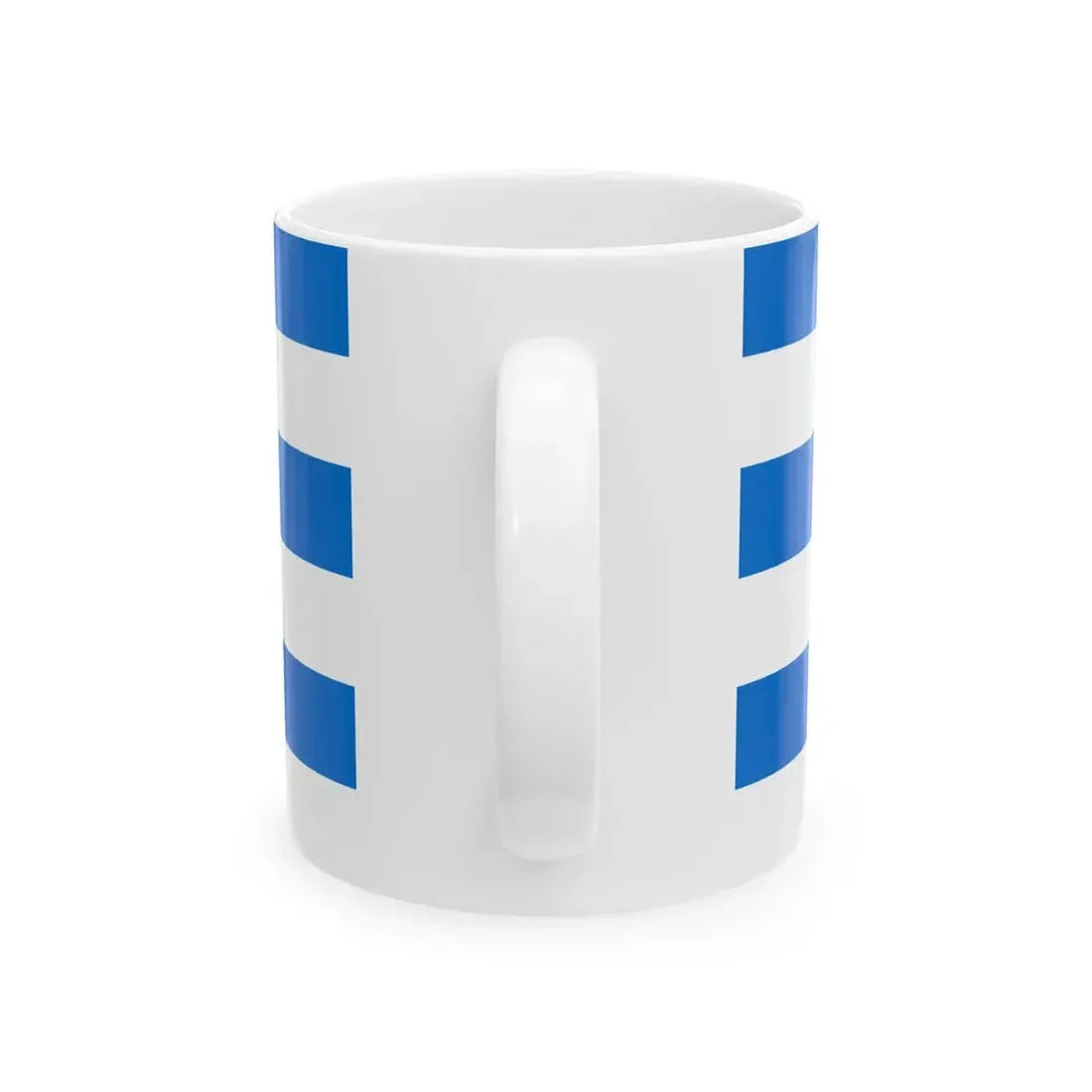 Flag of Tallinn (Estonia) White Coffee Mug - Go Mug Yourself