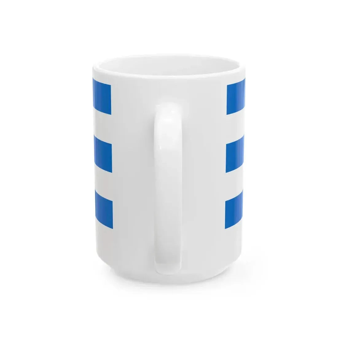 Flag of Tallinn (Estonia) White Coffee Mug - Go Mug Yourself